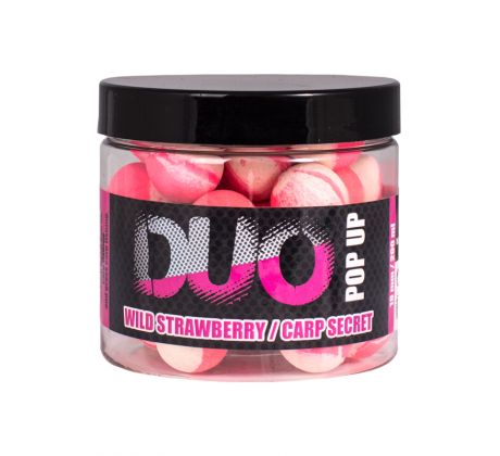 LK Baits DUO X-Tra Pop-up Wild Strawberry/Carp Secret 18mm, 200ml