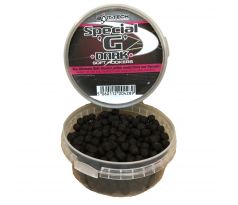 Bait-Tech měkčené pelety Soft Hookers Special G Dark 6 mm 180 ml