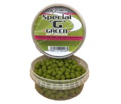 Bait-Tech měkčené pelety Soft Hookers Special G Green 6 mm 180 ml