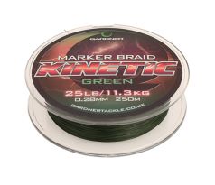 Gardner Splétaná šňůra Kinetic Marker Braid 250m, 25lb (11.3kg) 0.28mm