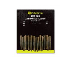 RidgeMonkey Převlek RM-Tec Anti Tangle Sleeves 25mm Hnědý 25ks