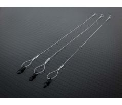 Gemini Hinged Stiff Rigs Tidy Booms 30lb 14 cm - 3ks