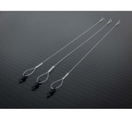Gemini Hinged Stiff Rigs Tidy Booms 30lb 18 cm - 3ks