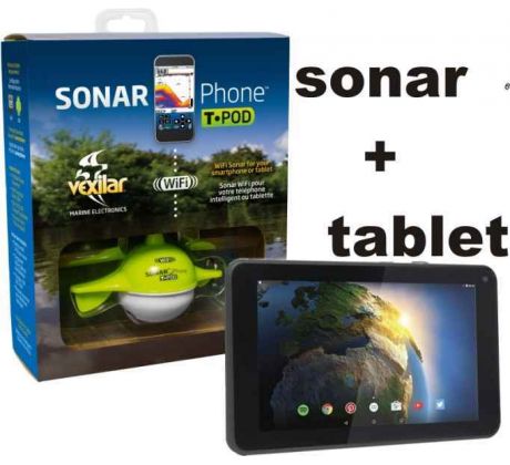 Nahazovací WIFI sonar VEXILAR a tablet