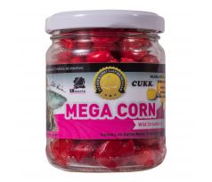LK Baits MEGA CORN Wild Strawberry - Obří kukuřice Lesní jahoda 220ml