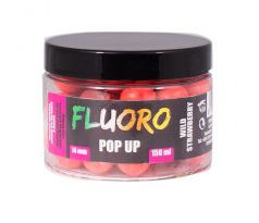 LK Baits Pop Up Fluoro Wild Strawberry