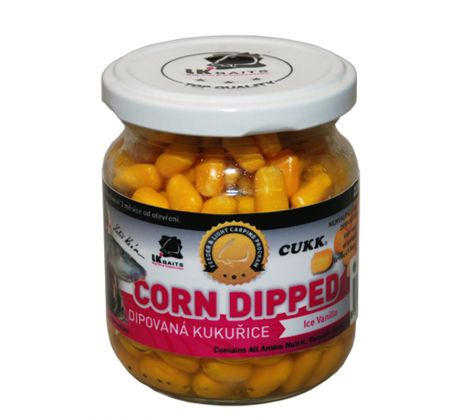 LK Baits Dipovaná kukuřice Ice Vanilla