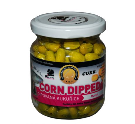 LK Baits Dipovaná kukuřice Mussel