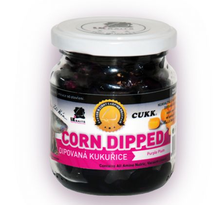 LK Baits Dipovaná kukuřice Purple Plum