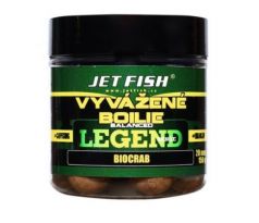 Jet Fish Vyvážené boilie 130gr 20mm Seafood + švestka & česnek - VÝPRODEJ !!!