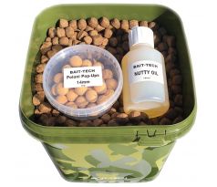 Bait-Tech Mix (kbelík) Carp Fishing Floater Pack - VÝPRODEJ !!!