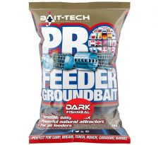 Bait-Tech Feederová krmítková směs Pro Feeder Dark 1kg - VÝPRODEJ