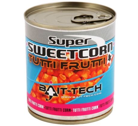 Bait-Tech Kukuřice Super Sweetcorn Tutti Frutti 300g - VÝPRODEJ