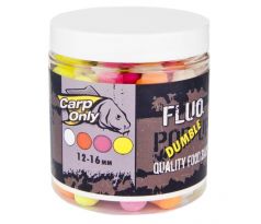 Carp Only Dumbels Boilies Fluo Pop-Up - White 12-16mm - VÝPRODEJ !!!