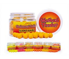 Sportcarp Method Feeder Balanced Boilies 50ml 10mm Sweet Corn