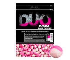 LK Baits DUO X-Tra Boilies Wild Strawberry/Carp Secret