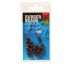 Giants Fishing Gumové kuličky Rubber Beads Transparent Brown 20ks 6mm