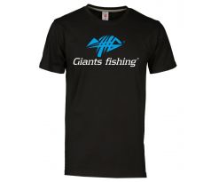 Giants Fishing Tričko pánské černé Giants Fishing