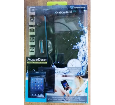 ARMOR-X Pevné vodotesné univerzální pouzdro na tablet AquaGear