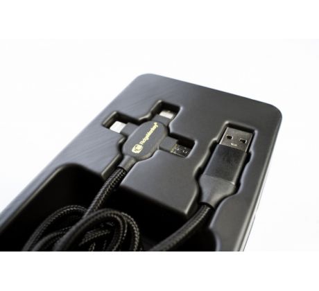 RidgeMonkey Napájecí kabel Vault USB-A to Multi Out Cable 2m