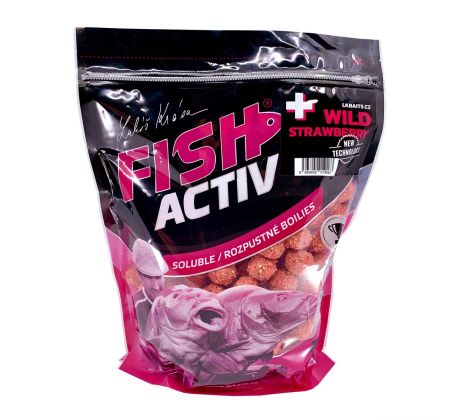 LK Baits Fish Activ Plus Wild Strawberry 1Kg