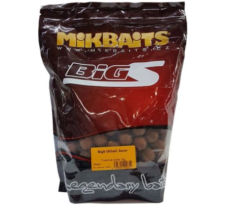 Mikbaits Boilies Legends - BigS Oliheň Javor - VÝPRODEJ !!!