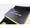 RidgeMonkey Ručník LX Hand Towel Set Black 2ks 