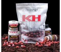 Mikbaits Boilies Krvavý Huňáček - Jahoda exclusive