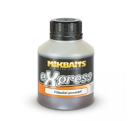 Mikbaits eXpress BOOSTER 250ml - Půlnoční pomeranč