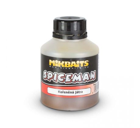 Mikbaits Spiceman BOOSTER 250ml - Kořeněná játra