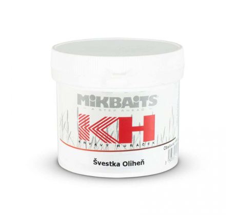 Mikbaits Krvavý Huňáček TĚSTO 200g - Švestka Oliheň