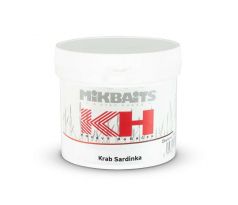 Mikbaits Krvavý Huňáček TĚSTO 200g - Krab Sardinka