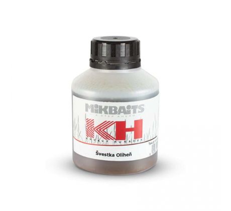 Mikbaits Krvavý Huňáček BOOSTER 250ml - Švestka Oliheň