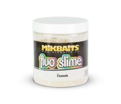 Mikbaits Fluo slime obalovací dip 100g - Česnek