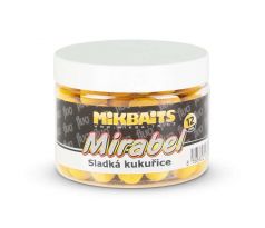 Mikbaits Mirabel Fluo boilie 150ml - Sladká kukuřice 12mm