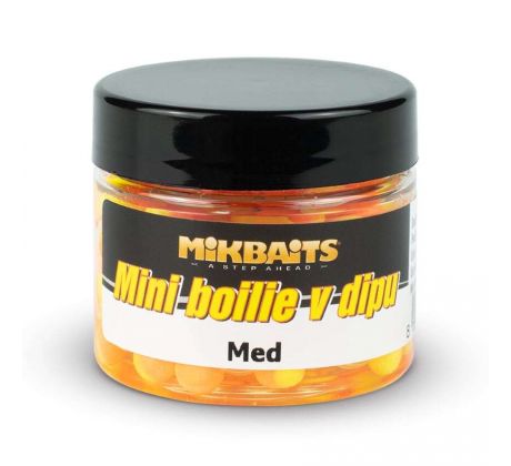 Mikbaits Mini boilie v dipu 50ml - Med