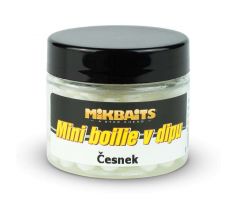 Mikbaits Mini boilie v dipu 50ml - Česnek