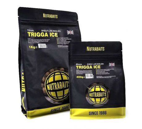 Nutrabaits trvanlivé boilie 1kg - Trigga Ice