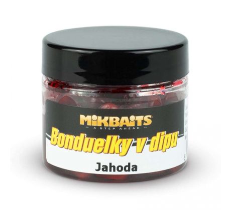 Mikbaits Bonduelky v dipu 50ml - Jahoda