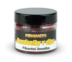 Mikbaits Bonduelky v dipu 50ml - Pikantní švestka