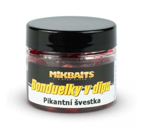 Mikbaits Bonduelky v dipu 50ml - Pikantní švestka