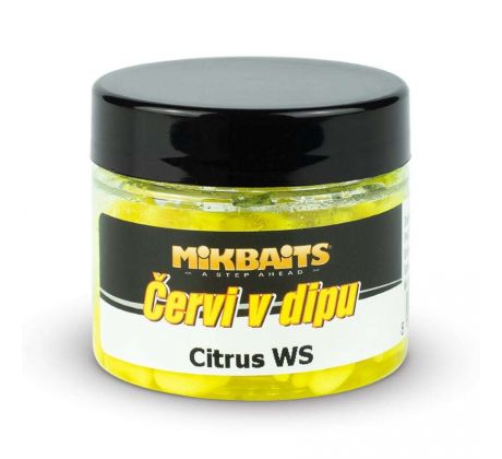 Mikbaits Červi v dipu 50ml - Citrus WS