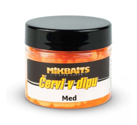 Mikbaits Červi v dipu 50ml - Med