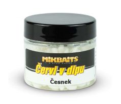 Mikbaits Červi v dipu 50ml - Česnek