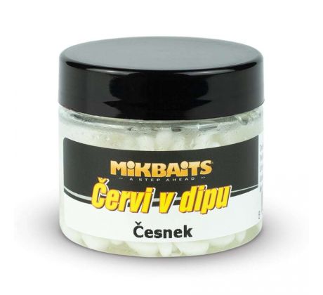 Mikbaits Červi v dipu 50ml - Česnek