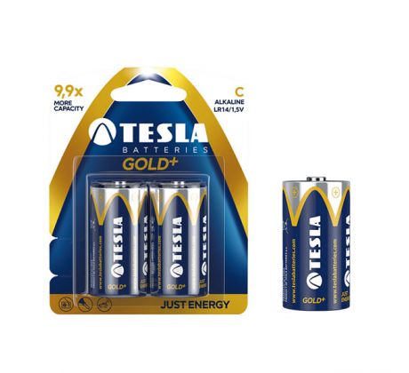 TESLA C GOLD+ Alkaline 2ks blistr LR14