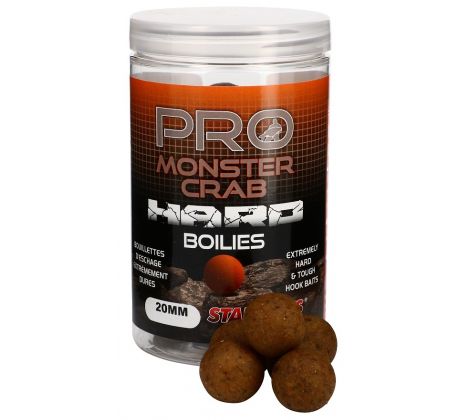 Starbaits Tvrdé boilie Hard Boilies Pro MONSTER CRAB 200g