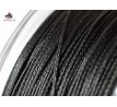 Hell-Cat Splétaná šňůra Round Braid Power Black 0,50mm, 57,50kg, 200m