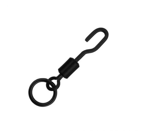 Obratlík Gardner Covert QC Flexi Ring Swivels 10ks, vel.12