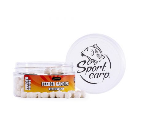 Sportcarp plovoucí nástrahy Feeder Candies 8mm 75ml - Coconut Milk (kokos)